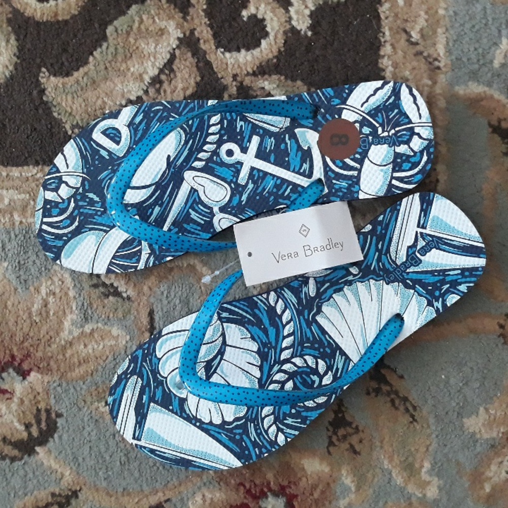 9x*Host Pick*Vera Bradley flip flop sandals